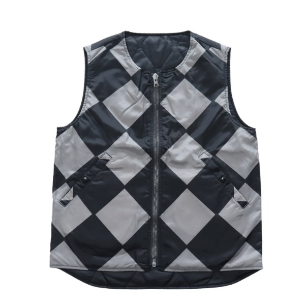 画像4: BUZZ RICKSON'S バズリクソンズ BR15811 WILLIAM GIBSON COLLECTION BLACK LINE CREWMAN VEST (MOD.) REVERSIBLE ウィリアムギブソンコレクション ブラックラインクルーマンベスト リバーシブル ベスト リバーシブル ラインクルーマン ミリタリー 小説家 ウィリアムギブソン ブラックシリーズ (4)