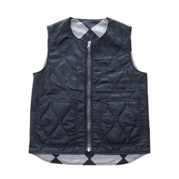 画像11: BUZZ RICKSON'S バズリクソンズ BR15811 WILLIAM GIBSON COLLECTION BLACK LINE CREWMAN VEST (MOD.) REVERSIBLE ウィリアムギブソンコレクション ブラックラインクルーマンベスト リバーシブル ベスト リバーシブル ラインクルーマン ミリタリー 小説家 ウィリアムギブソン ブラックシリーズ (11)