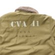 画像17: BUZZ RICKSON'S バズリクソンズ BR15766 Type N-1 Khaki NAVAL CLOTHING DFPOT DEMOTEX-ED STENCIL MIDWAY N-1 デッキジャケット ミリタリー カーキモデル ステンシル (17)
