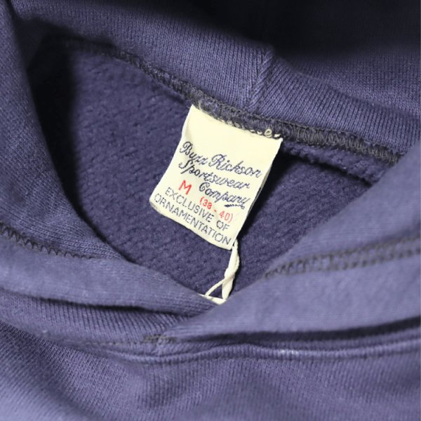 画像9: BUZZ RICKSON'S バズリクソンズ BR69640 SWEAT PARKA U.S.NAVAL ACADEMY スウェットパーカー U.S.ナーバルアカデミー ミリタリーパーカー USNA フットボール カンガルーポケット (9)