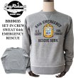 画像1: BUZZ RICKSON'S バズリクソンズ BR69635 SET-IN CREW SWEAT 64th EMERGENCY RESCUE セットインクルーネックスウェット 64th エマージェンシーレスキュー スウェット ミリタリー U.S.NAVY エアフォース (1)