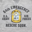 画像7: BUZZ RICKSON'S バズリクソンズ BR69635 SET-IN CREW SWEAT 64th EMERGENCY RESCUE セットインクルーネックスウェット 64th エマージェンシーレスキュー スウェット ミリタリー U.S.NAVY エアフォース (7)