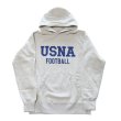 画像13: BUZZ RICKSON'S バズリクソンズ BR69640 SWEAT PARKA U.S.NAVAL ACADEMY スウェットパーカー U.S.ナーバルアカデミー ミリタリーパーカー USNA フットボール カンガルーポケット (13)