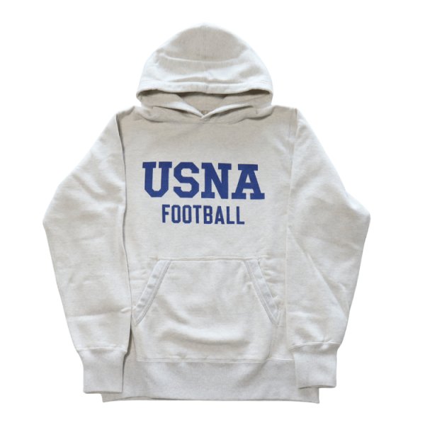 画像13: BUZZ RICKSON'S バズリクソンズ BR69640 SWEAT PARKA U.S.NAVAL ACADEMY スウェットパーカー U.S.ナーバルアカデミー ミリタリーパーカー USNA フットボール カンガルーポケット (13)