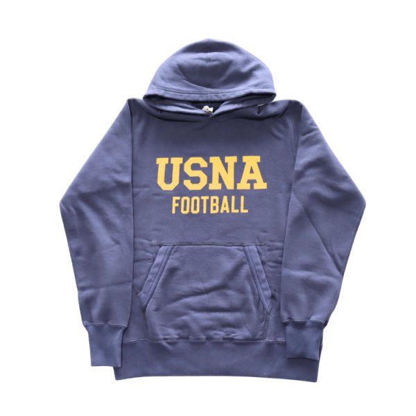 画像4: BUZZ RICKSON'S バズリクソンズ BR69640 SWEAT PARKA U.S.NAVAL ACADEMY スウェットパーカー U.S.ナーバルアカデミー ミリタリーパーカー USNA フットボール カンガルーポケット (4)
