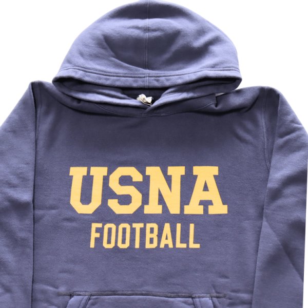 画像5: BUZZ RICKSON'S バズリクソンズ BR69640 SWEAT PARKA U.S.NAVAL ACADEMY スウェットパーカー U.S.ナーバルアカデミー ミリタリーパーカー USNA フットボール カンガルーポケット (5)