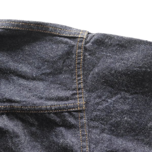 画像9: SUGAR CANE シュガーケーン SC11936 13oz. DENIM BLOUSE 1936 MODEL デニムブラウス デニムジャケット Gジャン 1st (9)