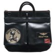 画像2: TOYS McCOY トイズマッコイ TMA2523 LEATHER HELMET BAG FELIX THE CAT " 8 BALL " レザーヘルメットバッグ フィリックス エイトボールレザーバッグ ショルダーバッグ ハンドバッグ ホースハイド ヘルメットバッグ (2)