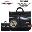 画像1: TOYS McCOY トイズマッコイ TMA2523 LEATHER HELMET BAG FELIX THE CAT " 8 BALL " レザーヘルメットバッグ フィリックス エイトボールレザーバッグ ショルダーバッグ ハンドバッグ ホースハイド ヘルメットバッグ (1)