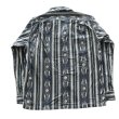 画像18: CUSHMAN クッシュマン 25708 NATIVE PURINT NEL OPEN COLLAR SHIRTS ネイティブプリントネルオープンカラーシャツ ネルシャツ ネイティブプリント 長袖シャツ (18)