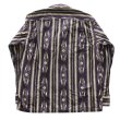 画像14: CUSHMAN クッシュマン 25708 NATIVE PURINT NEL OPEN COLLAR SHIRTS ネイティブプリントネルオープンカラーシャツ ネルシャツ ネイティブプリント 長袖シャツ (14)