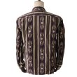 画像5: CUSHMAN クッシュマン 25708 NATIVE PURINT NEL OPEN COLLAR SHIRTS ネイティブプリントネルオープンカラーシャツ ネルシャツ ネイティブプリント 長袖シャツ (5)