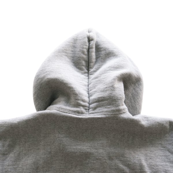 画像14: DELUXEWARE デラックスウエア SPZ-00 FULLZIP PARKA PLAIN フルジップパーカー プレーン パーカー フード付き 裏起毛 フルジップ ヘビーウエイト 日本製 (14)