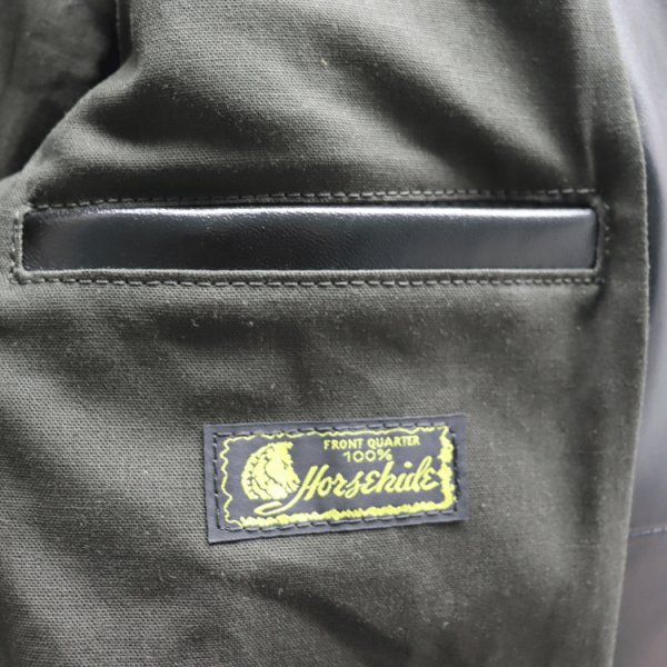 画像13: Y'2 LEATHER ワイツーレザー PR-65 VINTAGE HORSE LIGHT SINGLE RIDERS ヴィンテージ ホースライト シングルライダース ジャケット 革ジャン 馬革 ライダース レザージャケット (13)