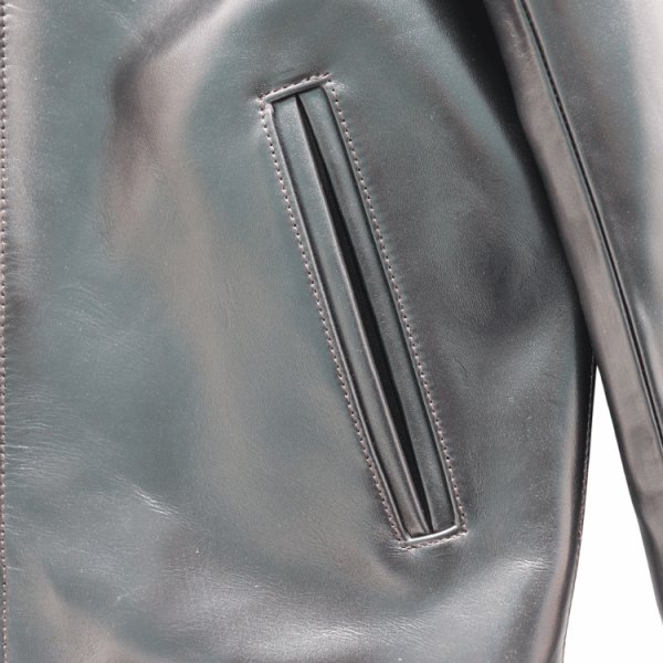 画像9: Y'2 LEATHER ワイツーレザー PR-65 VINTAGE HORSE LIGHT SINGLE RIDERS ヴィンテージ ホースライト シングルライダース ジャケット 革ジャン 馬革 ライダース レザージャケット (9)