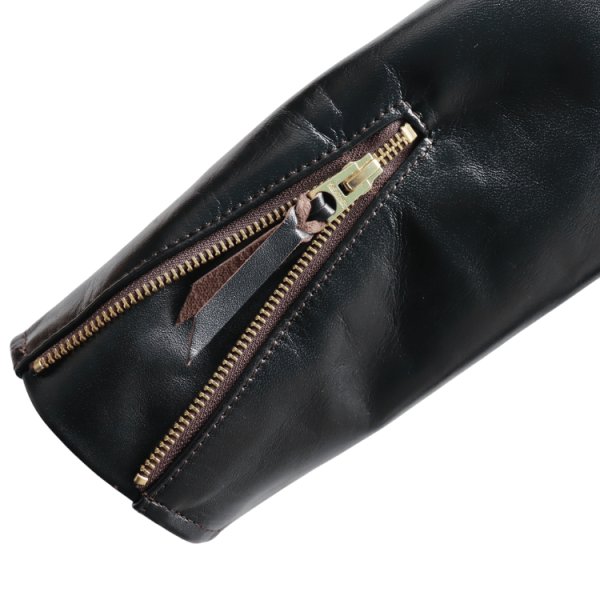 画像11: Y'2 LEATHER ワイツーレザー PR-65 VINTAGE HORSE LIGHT SINGLE RIDERS ヴィンテージ ホースライト シングルライダース ジャケット 革ジャン 馬革 ライダース レザージャケット (11)