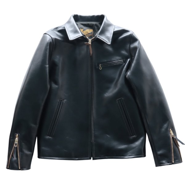 画像4: Y'2 LEATHER ワイツーレザー PR-65 VINTAGE HORSE LIGHT SINGLE RIDERS ヴィンテージ ホースライト シングルライダース ジャケット 革ジャン 馬革 ライダース レザージャケット (4)