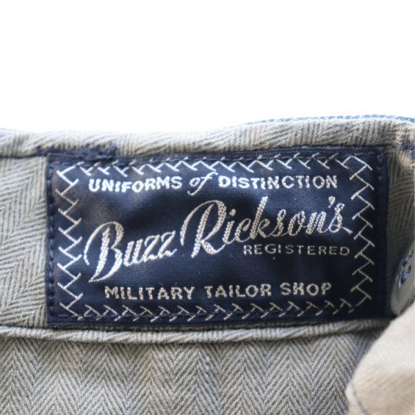 画像12: BUZZ RICKSON'S バズリクソンズ BR42596 TROUSERS, FIELD, Type M-1943 “DENIM CIVILIAN MODEL”デニム シビリアンモデル アーミートラウザーズ U.S.ARMY デニムトラウザーズ デニムパンツ (12)