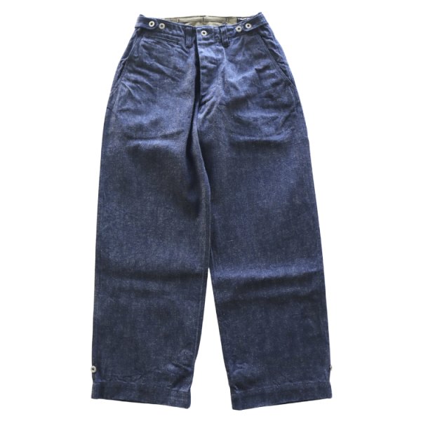 画像6: BUZZ RICKSON'S バズリクソンズ BR42596 TROUSERS, FIELD, Type M-1943 “DENIM CIVILIAN MODEL”デニム シビリアンモデル アーミートラウザーズ U.S.ARMY デニムトラウザーズ デニムパンツ (6)