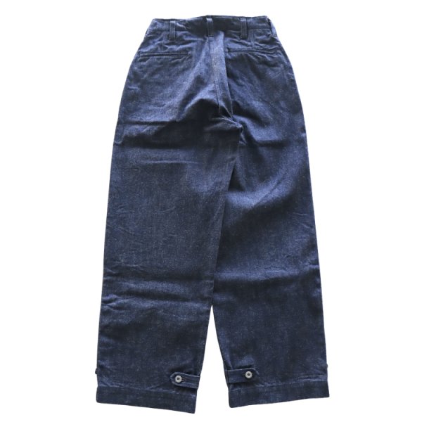 画像16: BUZZ RICKSON'S バズリクソンズ BR42596 TROUSERS, FIELD, Type M-1943 “DENIM CIVILIAN MODEL”デニム シビリアンモデル アーミートラウザーズ U.S.ARMY デニムトラウザーズ デニムパンツ (16)