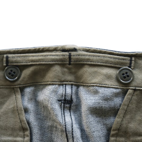 画像14: BUZZ RICKSON'S バズリクソンズ BR42596 TROUSERS, FIELD, Type M-1943 “DENIM CIVILIAN MODEL”デニム シビリアンモデル アーミートラウザーズ U.S.ARMY デニムトラウザーズ デニムパンツ (14)