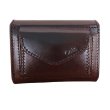 画像5: 池之端銀革店 Dual DCr-1040 サドルプルアップ コンパクトウォレット ミニ財布 コンパクトウォレット カードケースサイズ クラシカルデザイン サドルプルアップレザー 最小クラス 革製品 日本製 (5)