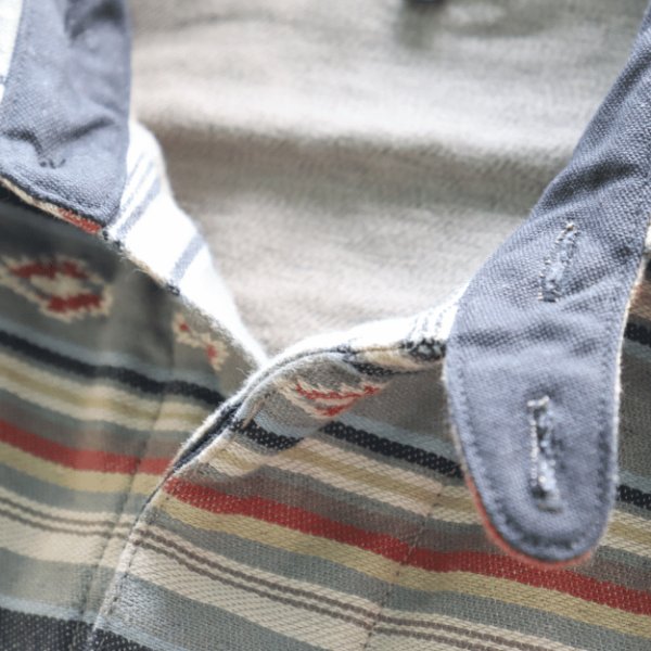 画像16: DELUXEWARE デラックスウエア 7649C NATIVE BORDER ネイティブボーダー ヘビーネルシャツ ネルシャツ ネイティブボーダーネルシャツ ヘビーネル (16)