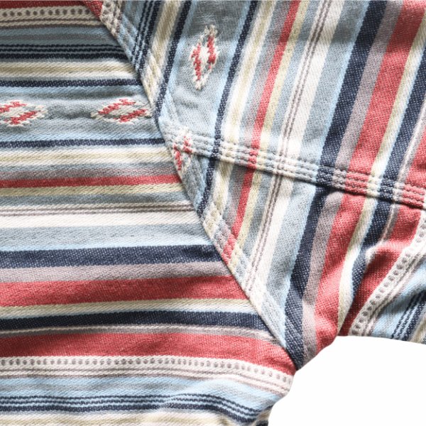 画像18: DELUXEWARE デラックスウエア 7649C NATIVE BORDER ネイティブボーダー ヘビーネルシャツ ネルシャツ ネイティブボーダーネルシャツ ヘビーネル (18)