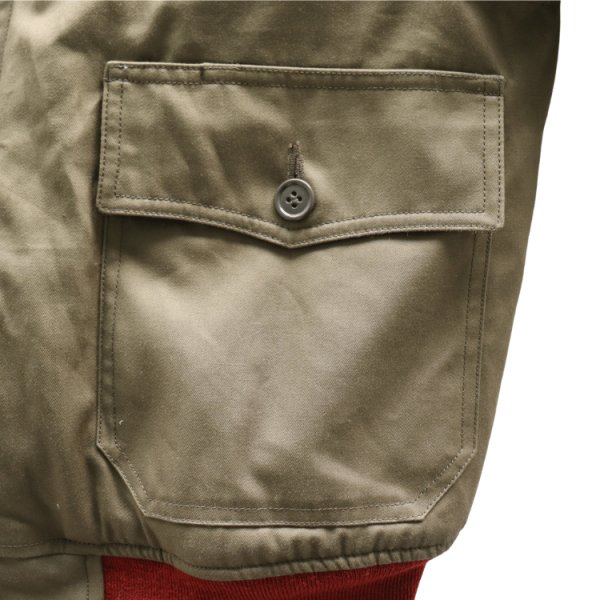 画像12: TOYS McCOY トイズマッコイ TMJ2528 TYPE B-10 TOYS McCOY MFG.CO. " Miss D-day " B-10 ジャケット ミリタリージャケット 赤リブ (12)