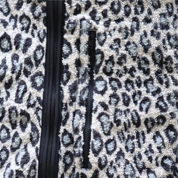画像7: MATTSONS マットソンズ 66930 LEOPARD FLEECE ZIP PARKA レオパードフリースジップパーカー (7)