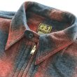 画像8: CUSHMAN クッシュマン 25706 COTTON TWEED CHECK HALF ZIP WORK SHIRTS コットンツイードチェックハーフジップワークシャツ オンブレチェック ハーフジップ チェックシャツ 長袖シャツ (8)