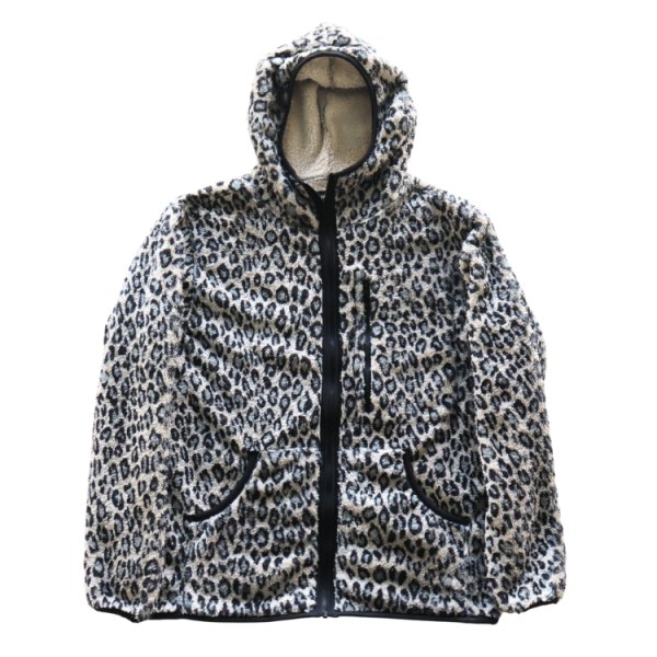 画像4: MATTSONS マットソンズ 66930 LEOPARD FLEECE ZIP PARKA レオパードフリースジップパーカー (4)