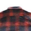 画像12: CUSHMAN クッシュマン 25706 COTTON TWEED CHECK HALF ZIP WORK SHIRTS コットンツイードチェックハーフジップワークシャツ オンブレチェック ハーフジップ チェックシャツ 長袖シャツ (12)
