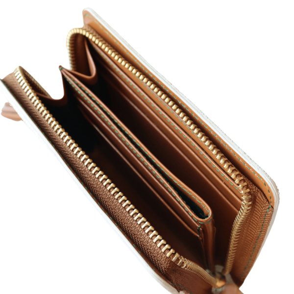 画像7: KC's ケイシイズ 【限定商品】ロングビルフォールド ガネーシャ ラウンドジップ エレファント(クラスト) (7)