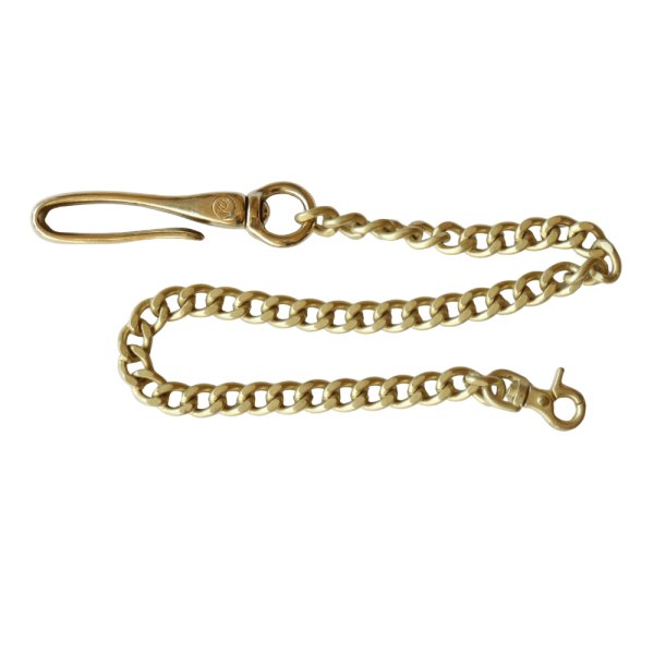 画像3: KC's ケイシイズ KYY804 ウォレットチェーン スティンガー スチール 真鍮 (3)