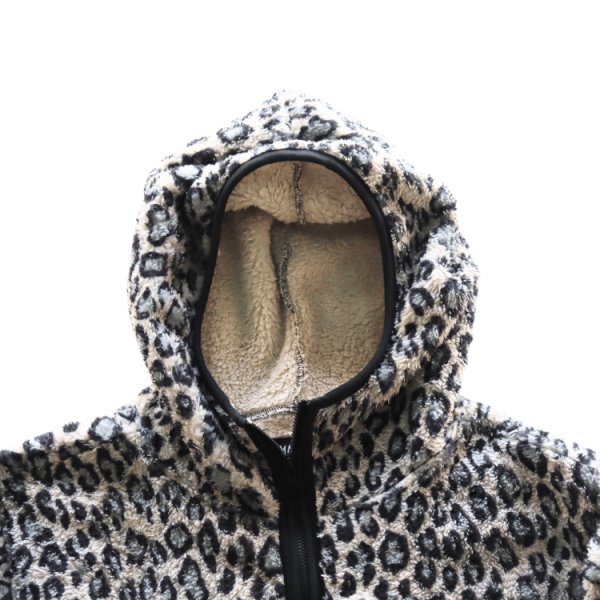 画像5: MATTSONS マットソンズ 66930 LEOPARD FLEECE ZIP PARKA レオパードフリースジップパーカー (5)