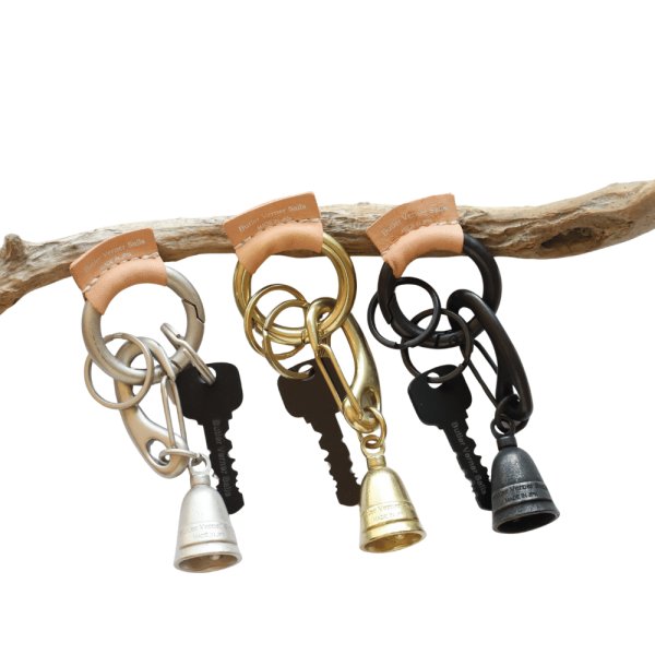 画像2: BUTLER VERNER SAILS バトラーバーナーセイルズ JF-2460 守護神Bell Key Holder ライダーベル バイカーベル 悪魔よけベル ガーディアン ベルチャーム 日本製 made in japan (2)
