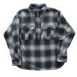 画像15: CUSHMAN クッシュマン 25706 COTTON TWEED CHECK HALF ZIP WORK SHIRTS コットンツイードチェックハーフジップワークシャツ オンブレチェック ハーフジップ チェックシャツ 長袖シャツ (15)