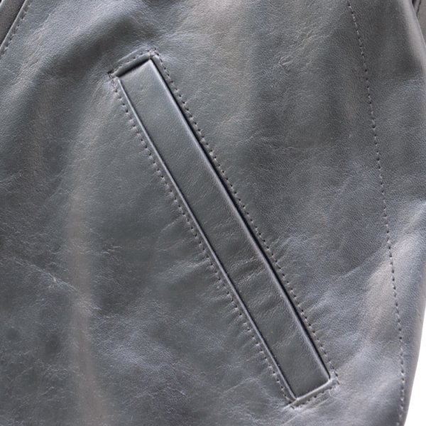 画像8: DAPPER'S ダッパーズ LOT1817 41’s Model BlockBilt Double Breasted Sports Jacket  モデル ブロックビルト ダブルブレスト スポーツジャケット レザージャケット 革ジャン ブロックビルト実名復刻 1941年モデル (8)