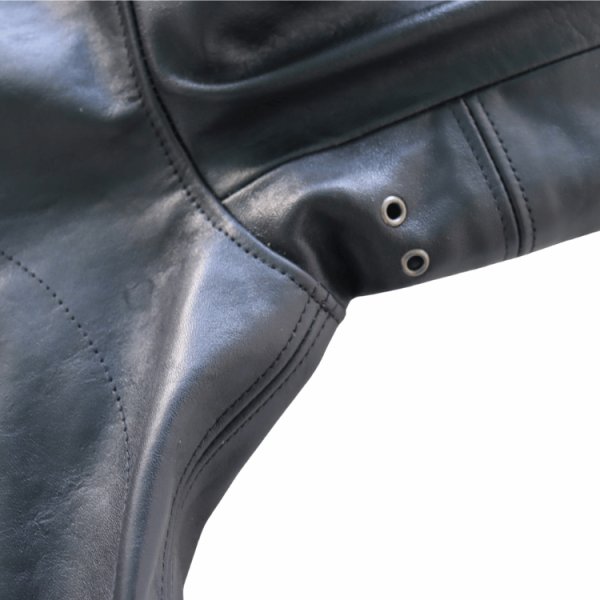 画像9: DAPPER'S ダッパーズ LOT1817 41’s Model BlockBilt Double Breasted Sports Jacket  モデル ブロックビルト ダブルブレスト スポーツジャケット レザージャケット 革ジャン ブロックビルト実名復刻 1941年モデル (9)