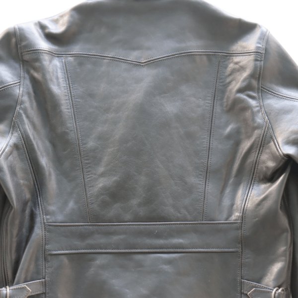 画像18: DAPPER'S ダッパーズ LOT1817 41’s Model BlockBilt Double Breasted Sports Jacket  モデル ブロックビルト ダブルブレスト スポーツジャケット レザージャケット 革ジャン ブロックビルト実名復刻 1941年モデル (18)