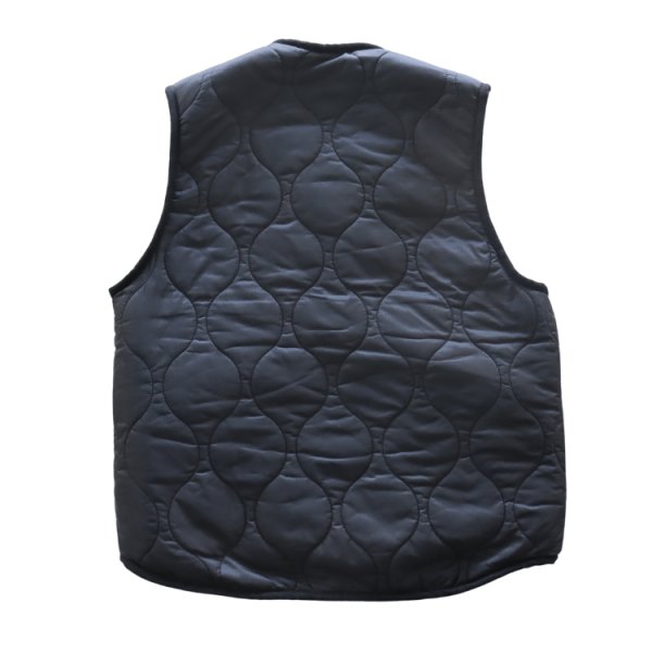 画像14: CUSHMAN クッシュマン 21500 QUILTING & FUR REVERSIBLE VEST キルティングアンドファー リバーシブルベスト ミリタリー キルトベスト アクリルファーリバーシブル インナーベスト アウターベスト (14)