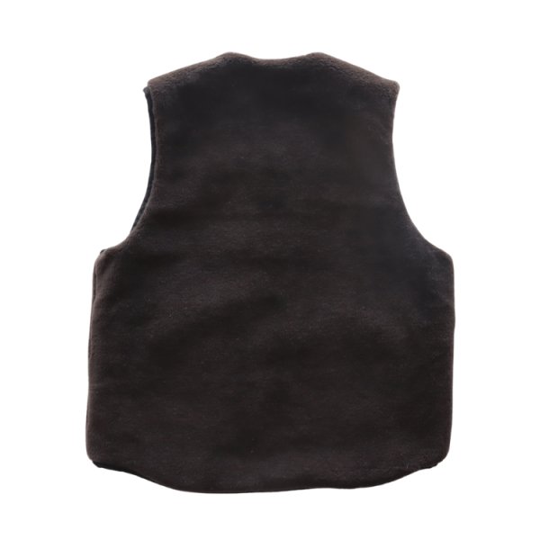 画像18: CUSHMAN クッシュマン 21500 QUILTING & FUR REVERSIBLE VEST キルティングアンドファー リバーシブルベスト ミリタリー キルトベスト アクリルファーリバーシブル インナーベスト アウターベスト (18)