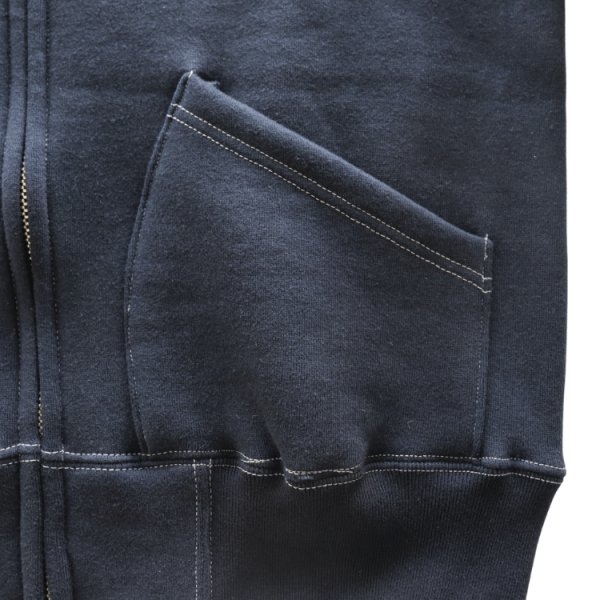 画像8: CUSHMAN クッシュマン x TOP トップ 26386T TOP別注 FULL ZIP SWEAT "HELL ON WHEEL" フルジップスウェット 裏起毛 DEVIL プリント エアブラシ アートワーク (8)