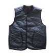 画像11: CUSHMAN クッシュマン 21500 QUILTING & FUR REVERSIBLE VEST キルティングアンドファー リバーシブルベスト ミリタリー キルトベスト アクリルファーリバーシブル インナーベスト アウターベスト (11)