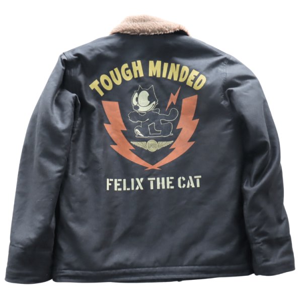 画像18: TOYS McCOY トイズマッコイ TMJ2522 N-1 DECK JACKET FELIX THE CAT "TOUGH MINDED" デッキジャケット  フィリックス ザ キャット N-1 デッキジャケット フィリックス (18)