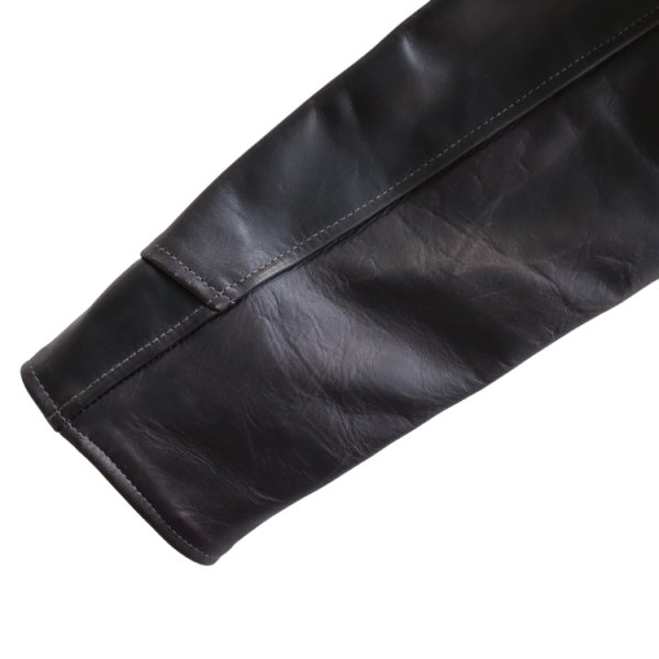 画像10: RAGGY ラギー KZ-01 Leather Sports Jacket レザースポーツジャケット 革ジャン レザージャケット スポーツジャケット ホースハイド (10)