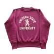 画像4: CUSHMAN クッシュマン 26901F PRINT  SET IN SLEEVE SWEAT ASU プリントセットインスリーブスウェット (4)