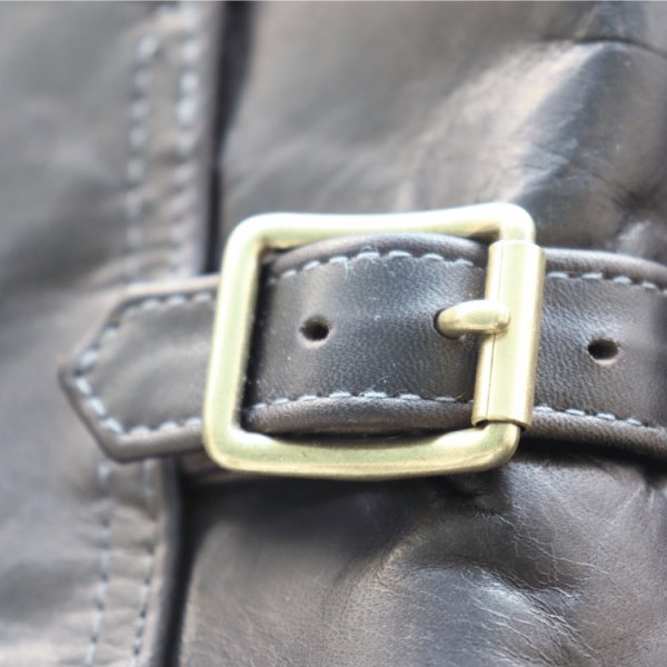 画像18: RAGGY ラギー KZ-01 Leather Sports Jacket レザースポーツジャケット 革ジャン レザージャケット スポーツジャケット ホースハイド (18)