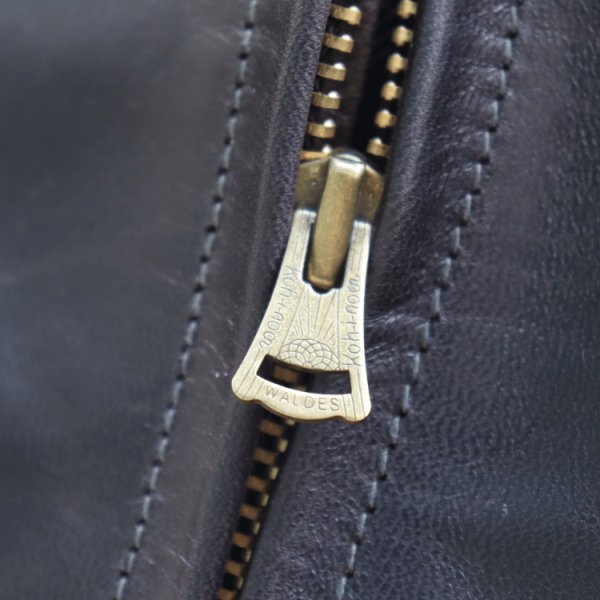 画像11: RAGGY ラギー KZ-01 Leather Sports Jacket レザースポーツジャケット 革ジャン レザージャケット スポーツジャケット ホースハイド (11)